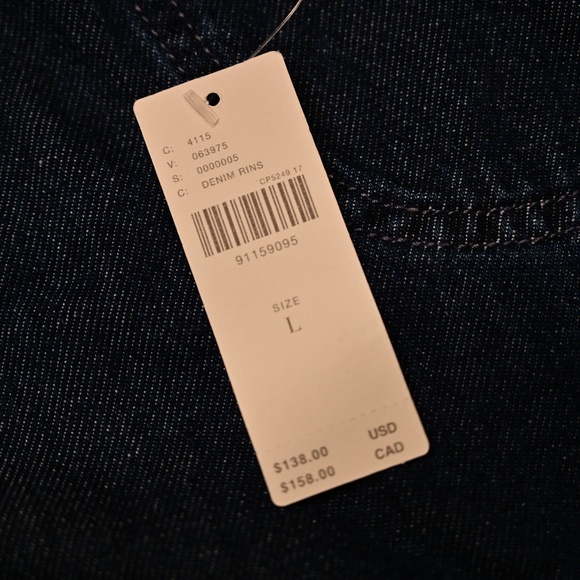 Anthropologie Pilcro Oversized Denim Shirt Jacket, NWT - Picture 2 of 4